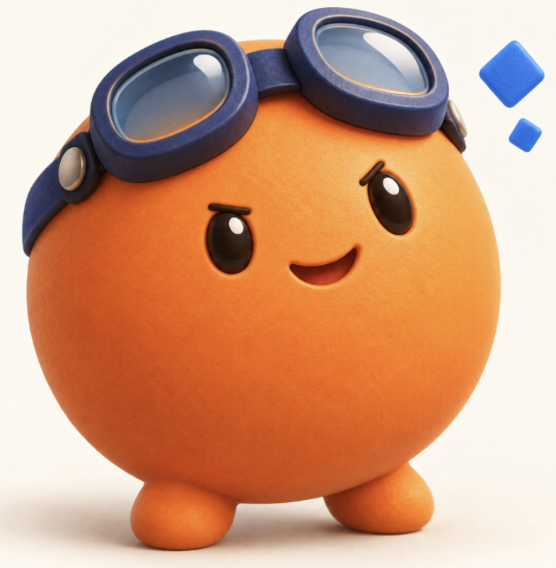 ムチャメーカーのみかんキャラクター